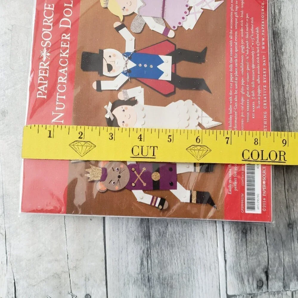 Paper Source Nutcracker Suite Holiday Christmas DIY Paper Dolls